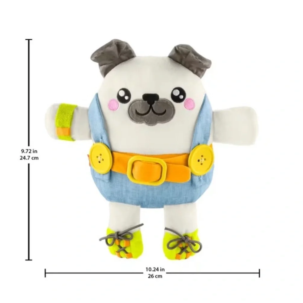 Fisher-Price Fp Pets Learn-To-Dress Pup Preschool Fine Motor Toy For Ages 2+ NEW